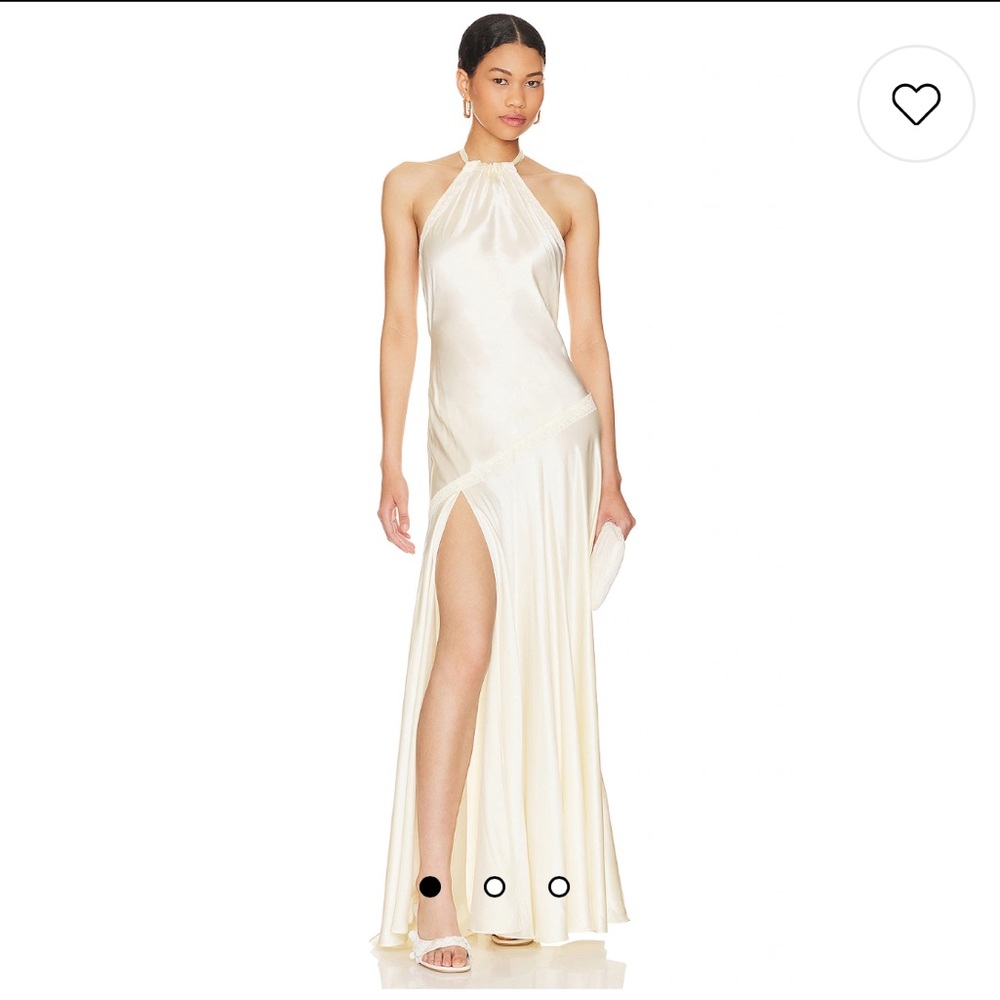 LoveShackFancy Braylon Gown in Ivory